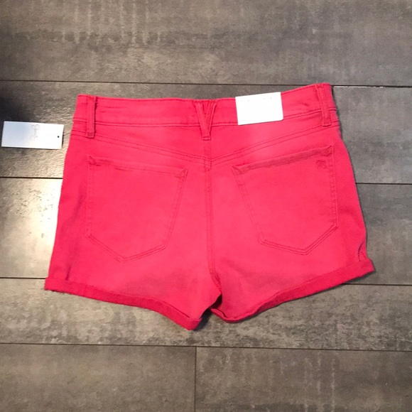 NWT Jessica Simpson “jazzy” pink cuffed short SZ27 - Picture 3 of 3